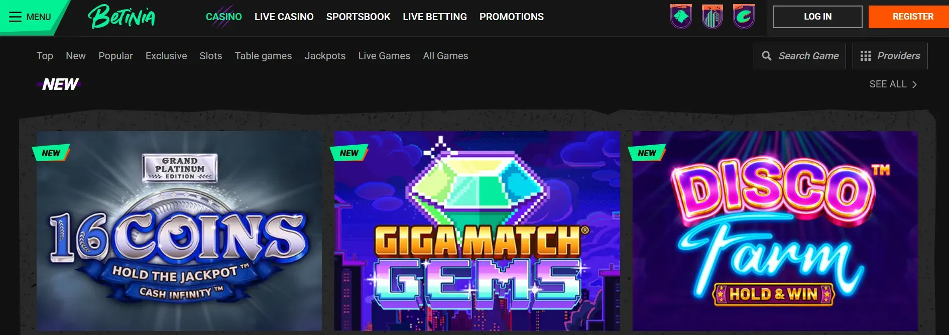 Betinia Casino Betinia Casino